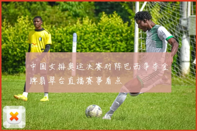 中国女排奥运决赛对阵巴西争夺金牌翡翠台直播赛事看点
